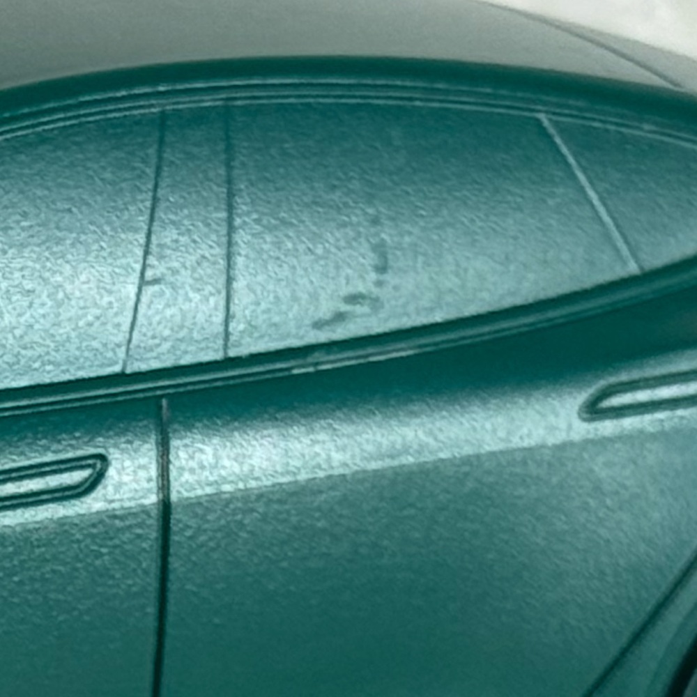 Tesla Model S Plastic Injection Mold Model Car Green - Picture 11 of 11
